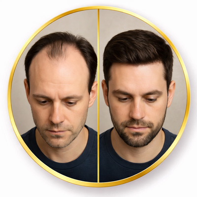 Aloepecia- Dandruff- Deep Hair Line- Hairloss