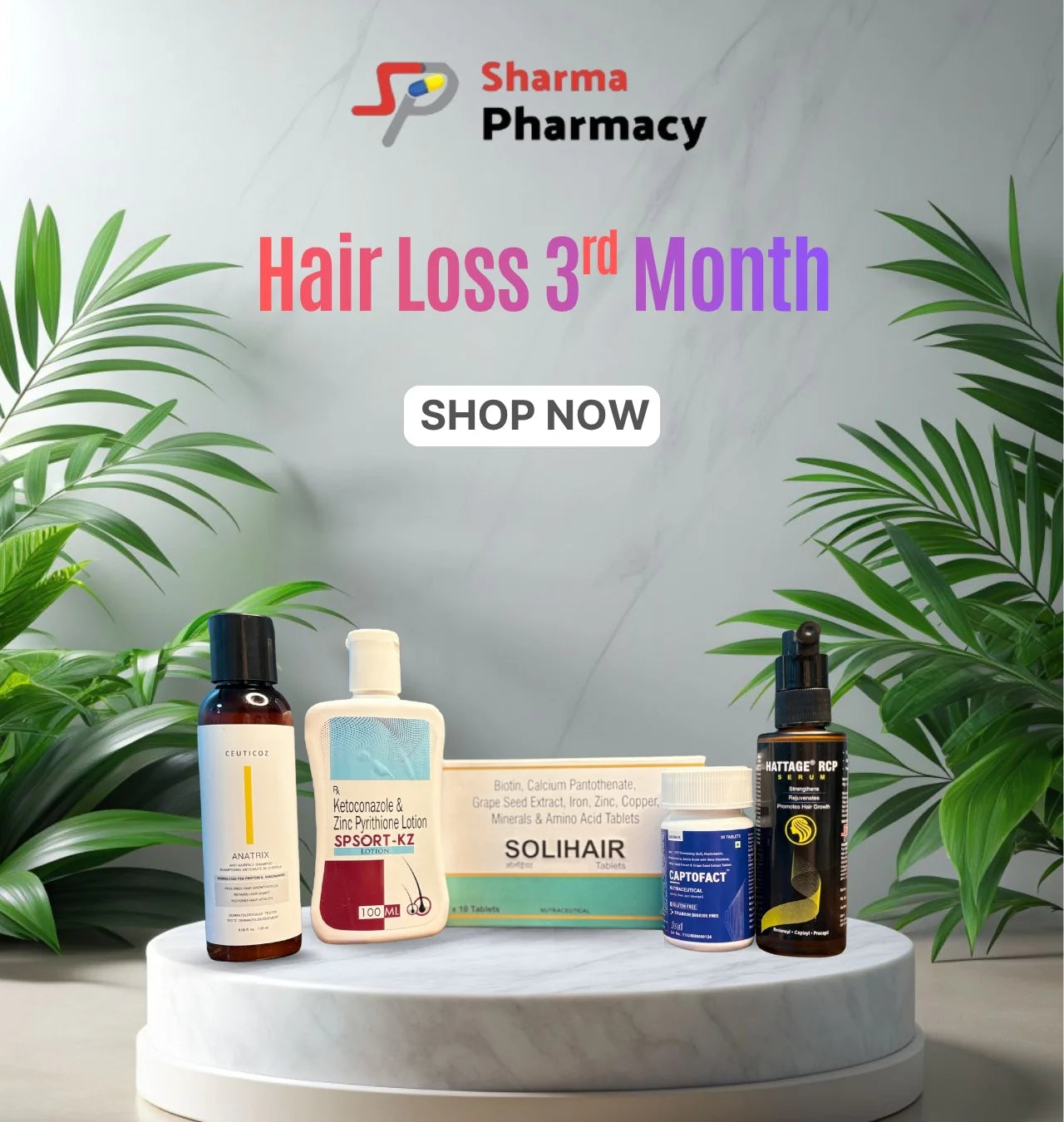 Hair Loss Product Box