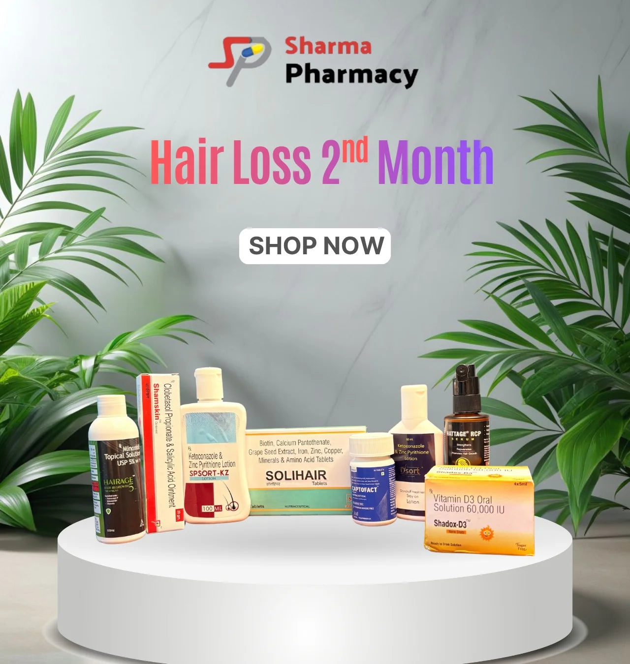 Hair Loss Product Box