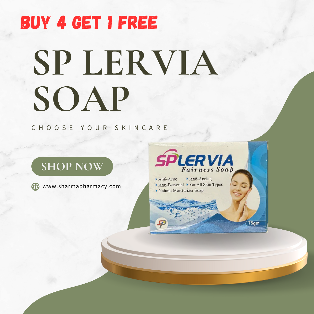 SPLERVIA Fairness Soap