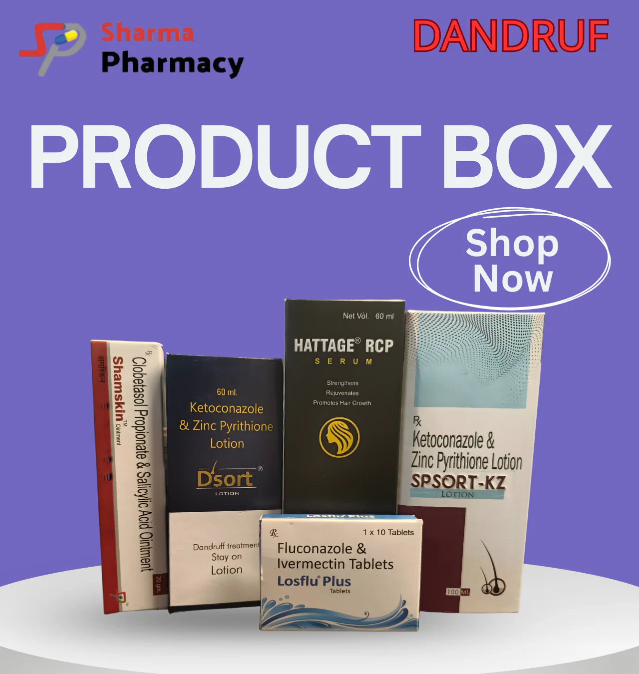 dandruff- Product Box