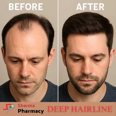 Aloepecia- Dandruff- Deep Hair Line- Hairloss